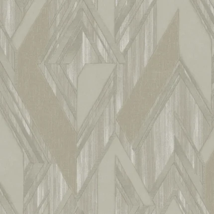 Beige Embossed Octagon Adawall Wallpaper 1205-3